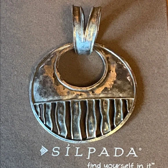Silpada Sterling Silver Pendant - Picture 1 of 7